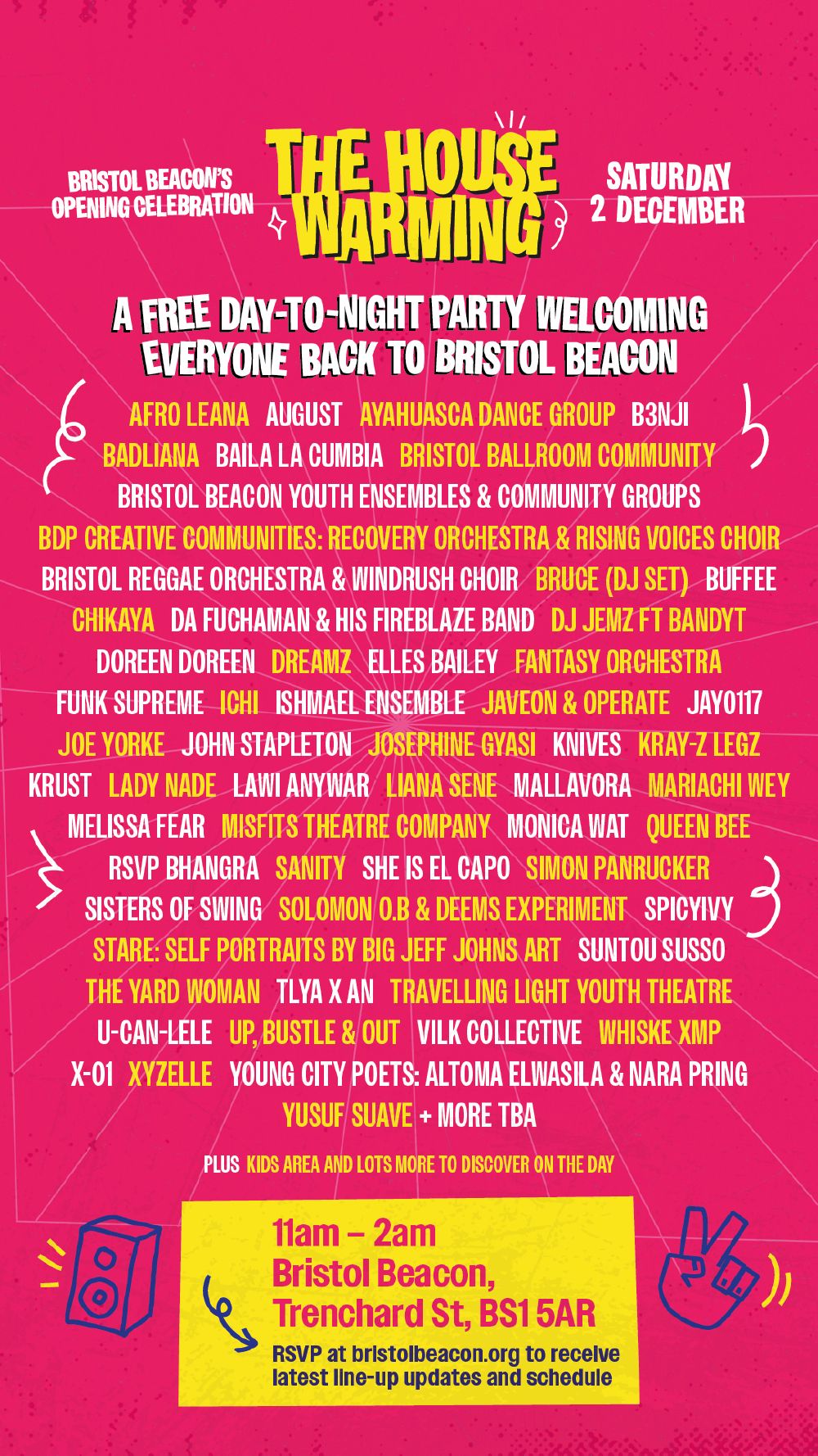 Housewarming Line Up