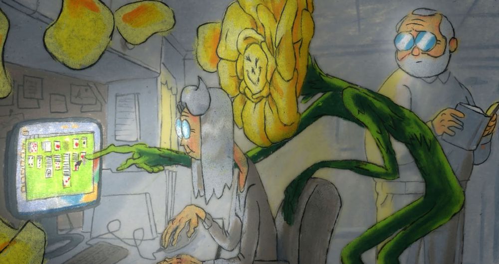 Living With a Visionary Poster